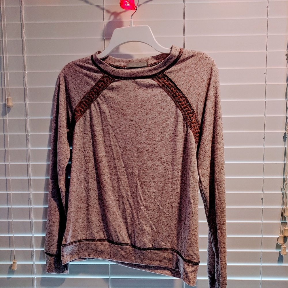 Long sleeve pink shirt